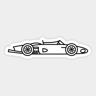 World Champ Car 1961 Ferrari 156 Hill Sticker